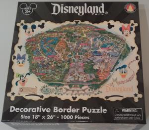 Disneyland Park - Decorative Border Puzzle 1000 Pieces (1)